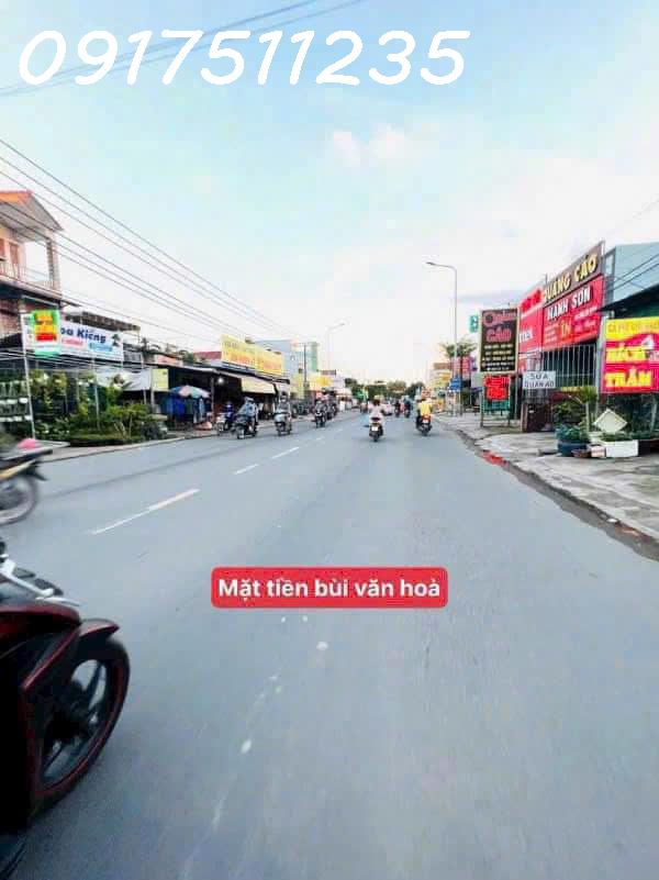 Chủ cần bán gấp nhà mặt tiền bùi văn hoà Nhà 1 trệt 1 lậu Dt : 6 x 42 sổ riêng full thổ cư Vị