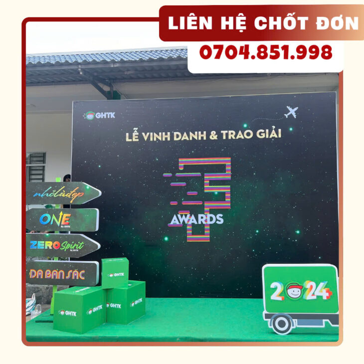 thiết kế in ấn thi công backdrop cần thơ miền tây