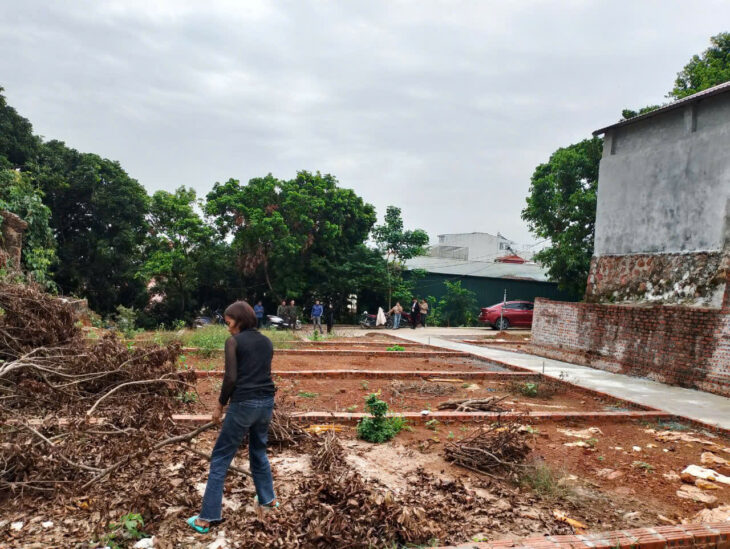 cc gửi cần bán 35,5m full giữa trung tâm thị trấn chúc sơn dát đô thị