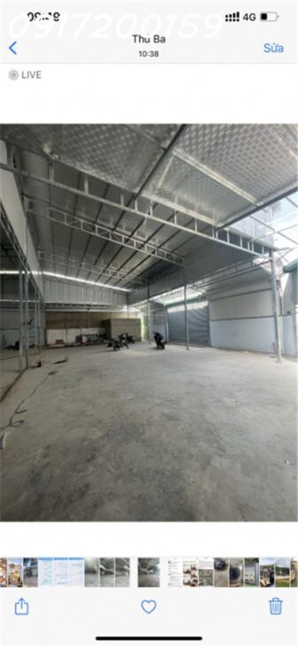 Cho thuê kho mới góc 2 mặt tiền đường Bình Lợi, P13 Bình Thạnh. Diện tích 10x20m. Thoáng đường 12m