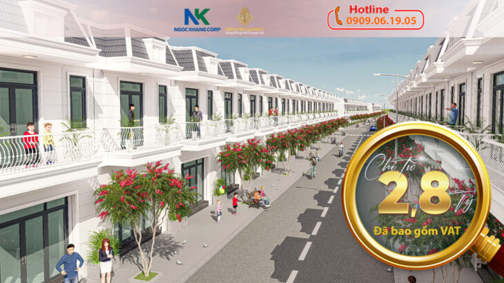 Gia Khải Luxury – Nhà phố full nội thất đẳng cấp, cuộc sống thăng hoa tại thành phố Bến Cát