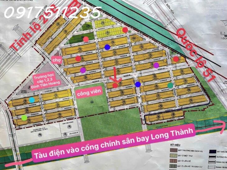 1,850tỷ sở hữu ngay lô cực đẹp N4 N5 N6 N7 N8 N9 KDC An Thuận cổng chính sân bay Long Thành