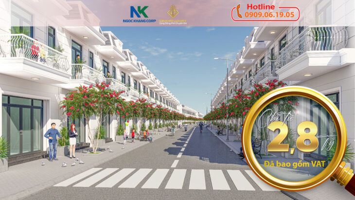 Gia Khải Luxury – Nhà phố full nội thất đẳng cấp, cuộc sống thăng hoa tại thành phố Bến Cát