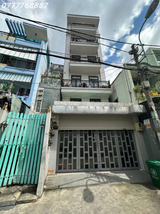 Bán Tòa nhà CHDV HXH Lê Quang Định, 6 tầng HĐT 60tr/ tháng