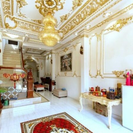 BIỆT THỰ DÁT VÀNG MẶT TIỀN – NỘI THẤT XỊN CHÂU ÂU – P9, Q.6 – 145M2 – 16.8 TỶ TL