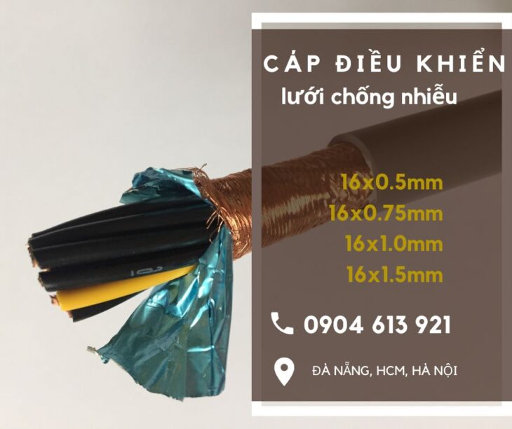 Cáp điều khiển/ cáp tín hiệu 16 lõi 1.0mm Altek Kabel CT-11016