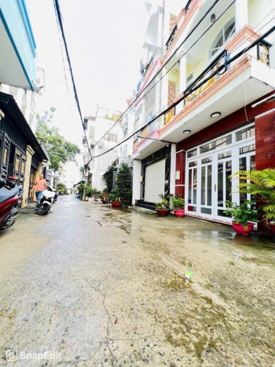 [NHÀ HẺM XE HƠI TRÁNH] – KẾT CẤU 4 TẦNG – KHU DÂN CƯ HIỆN HỬU KHÔNG QUY HOẠCH – DƯƠNG CÁT LỢI