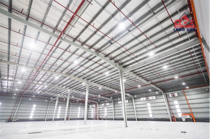 nhà xưởng xây dựng sẵn cho thuê linh hoạt DT, tiếp cận ngành nghề theo QĐ, hạ tầng đẹp