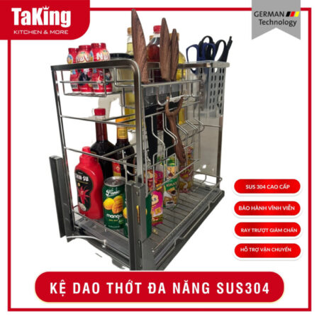 Kệ dao thớt đa năng hiện đại, cao cấp, thẩm mỹ, sang trọng TaKing