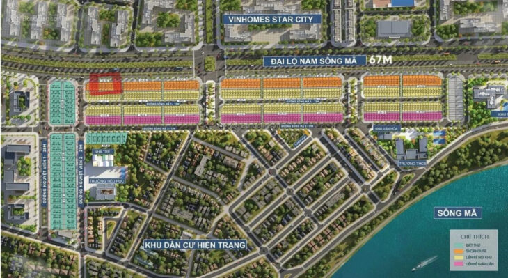 Cho thuê văn phòng (giá chỉ từ 5tr – 15tr/phòng), mặt đường 67m, dự án Central Riverside Thanh Hóa