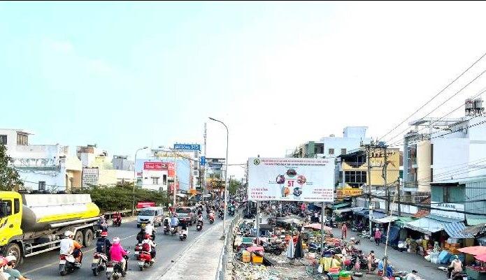 Mặt bằng kinh doanh chợ Phú Xuân, Thị Trấn Nhà Bè, 16×5, 2 tầng, chỉ 4.850 t.ỉ