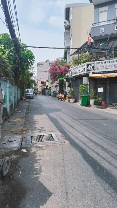 Bán đất xây CHVD, QUẬN 3, CMT8, 6m x 20m, chỉ nhỉnh 14 tỷ