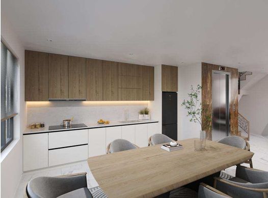 KĐT Mỗ Lao 55m2, 7 TẦNG, nhỉnh 15 tỷ: THANG MÁY – GARA – KINH DOANH- VỈA HÈ – Ô TÔ TRÁNH.