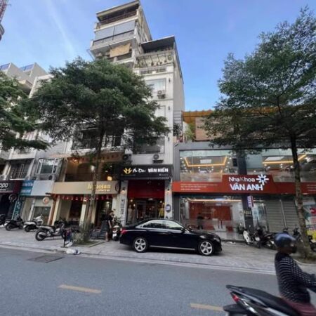 BÁN NHÀ MĂT PHỐ + 1 MẶT NGÕ NGUYỄN HY QUANG – ĐÔNG ĐA, KD Ô TÔ, VỈA HÈ: 52M, 4T, MT: 4M