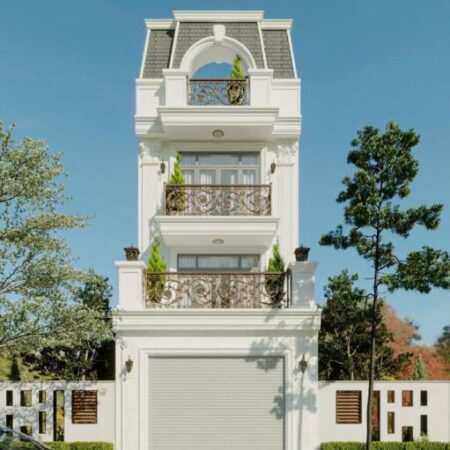 SIÊU PHẨM NHÀ PHỐ TÂN CỔ ĐIỂN ĐẸP LUNG LINH – HẺM XE HƠI – 1806 HUỲNH TẤN PHÁT, NHÀ BÈ – 93.6M2 –