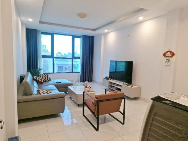 MẶT TIỀN ĐƯỜNG PHAN HUY THỰC , TÂN KIỂNG , QUẬN 7 – 6TẦNG – 77m2 – 18ty5.