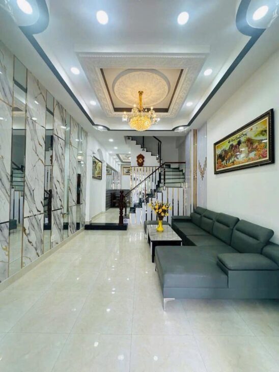 HẺM 1979 – CHÍNH CHỦ BÁN NHÀ 4 TẦNG – FULL NỘI THẤT – HẺM XE HƠI – THÔNG HUỲNH THỊ ĐỔNG RA DƯƠNG