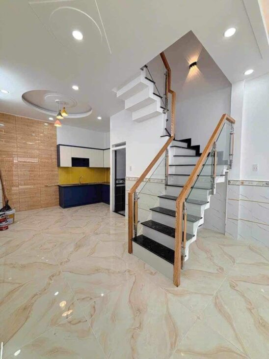 NHÀ 2 MẶT HẺM 5M THÔNG THOÁNG – SÁT LÊ VĂN QUỚI – 44M2 – 2 TẦNG XÂY MỚI 100% – CHỈ 3.95 TỶ.