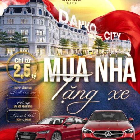 Ra giỏ hàng hot nhất, lô đất gần hồ Mắt Rồng – Danko City TN – Nghỉ dưỡng ngay giữa lòng thành phố,