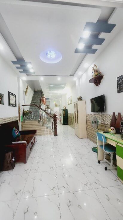 BÁN NHÀ 3 TẦNG, 76M2, NGÕ ĐƯỜNG DƯƠNG BÁ TRẠC, P.2, Q.8, GIÁ 9.7 TỶ – SỔ HỒNG