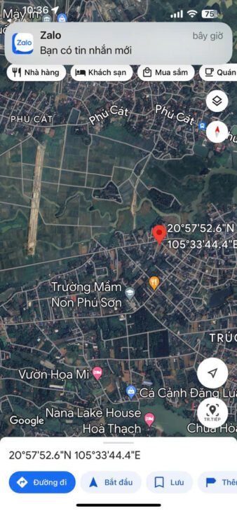 ĐẤT CHÍNH CHỦ – GIÁ TỐT – Vị Trí Đẹp Tại Thôn 3 Xã Phú Cát, Huyện Quốc Oai, Thành phố Hà Nội