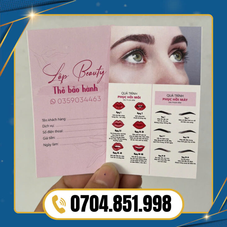 in nhanh danh thiếp tờ rơi poster cần thơ