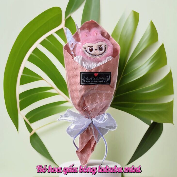 Bó hoa gấu bông tặng người thương yêu có sẵn cần thơ