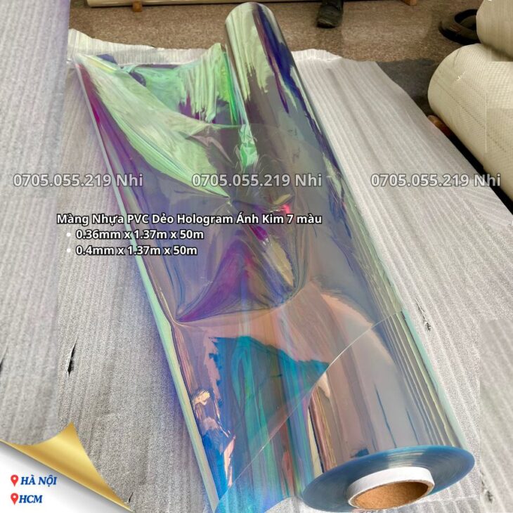 Màng Nhựa Pvc Dẻo Trong Có Bột Không Gia Áp Altek 0.05mm 0.06mm 0.07mm 0.08mm 0.1mm 0.12mm 0.15mm