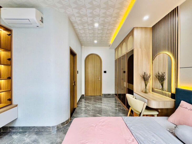 SIÊU PHẨM SMART HOME 5 TẦNG, GÒ VẤ, CÓ THANG MÁY, XE HƠI NGỦ TRONG NHÀ. NHÀ MỚI ĐẸP KHÔNG TỲ VÉT.