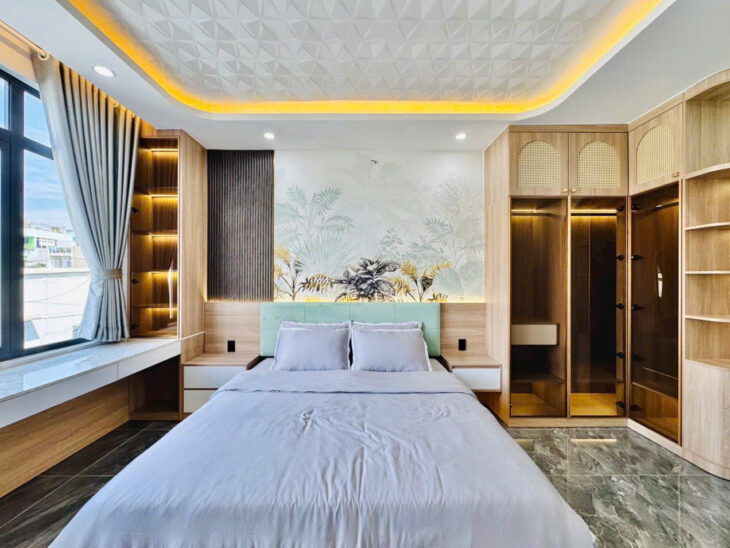 SIÊU PHẨM SMART HOME 5 TẦNG, GÒ VẤ, CÓ THANG MÁY, XE HƠI NGỦ TRONG NHÀ. NHÀ MỚI ĐẸP KHÔNG TỲ VÉT.