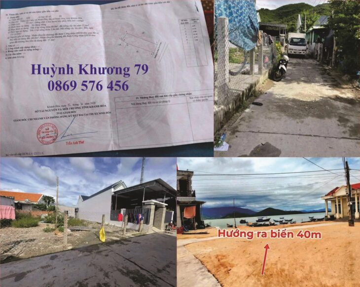 ĐẤT NỀN VIEW BIỂN GIÁ RÈ TẠI KHÁNH HOÀ