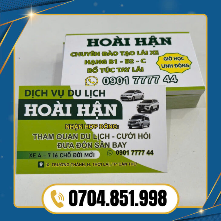 in nhanh danh thiếp tờ rơi poster cần thơ