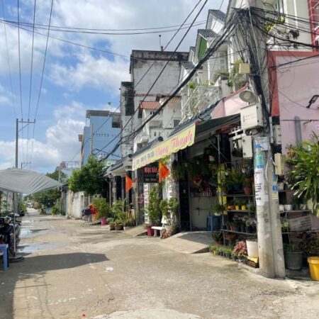 Bán đất 80m2 mặt tiền Hẻm xe tải tránh nhau, hẻm 2279 huỳnh tấn phát – thị trấn nhà bè – giá chỉ