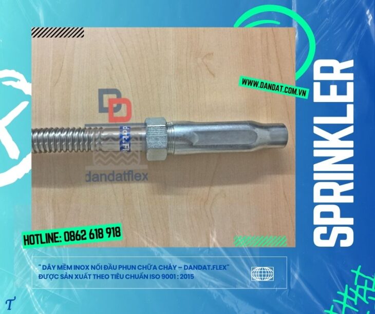 Ống nối mềm cứu hỏa, ống nối đầu phun chữa cháy, ống nối mềm đầu phun sprinkler, ống mềm PCCC