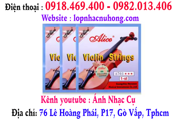 Chuyên thay dây đàn violin ( vĩ cầm ) tại gò vấp, tphcm, sài gòn