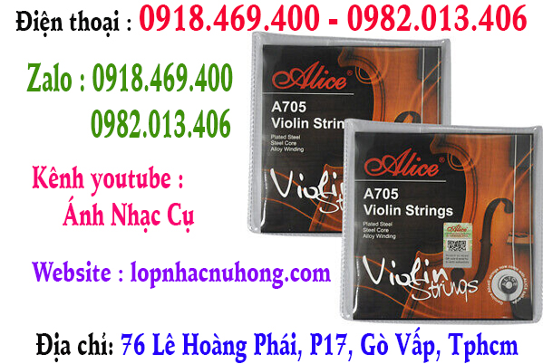 Chuyên thay dây đàn violin ( vĩ cầm ) tại gò vấp, tphcm, sài gòn