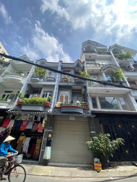 MẶT TIỀN HẺM 8M THÔNG TỨ TUNG PHAN HUY ÍCH P15 TÂN BÌNH 3 TẦNG DT 53 M2 GIÁ CHỈ NHỈNH 6 TỶ