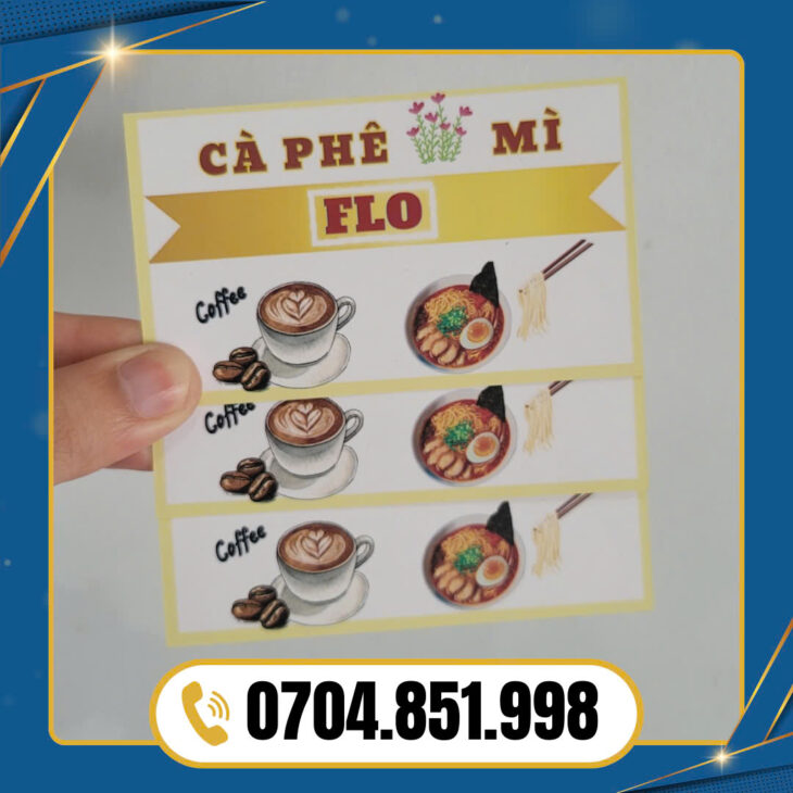 in nhanh danh thiếp tờ rơi poster cần thơ