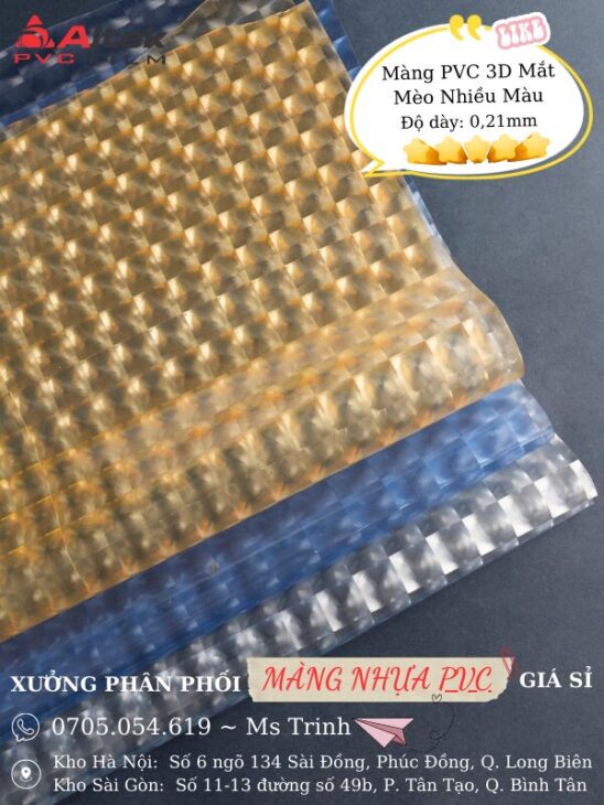 Đại lý buôn bán màng nhựa PVC giá sỉ tại Hà Nội