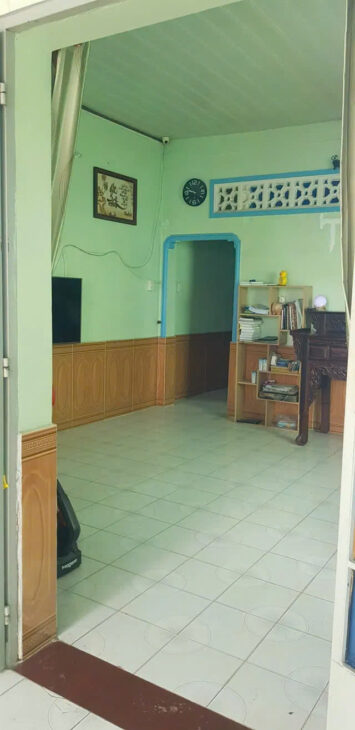 Bán căn nhà 1 trệt 1 lầu 2 mặt hẻm xe ô tô Dt 112m2, đường số 9, Hiệp Bình phước, Thủ Đức, 13.5tỷ.