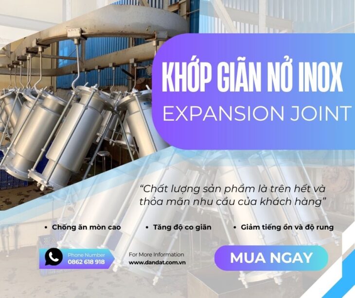 Ống bù trừ giãn nở nhiệt inox, Khớp bù trừ giãn nỡ, Khớp nối giãn nở inox pasty – Giá tốt