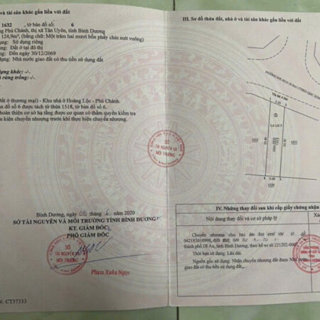 Em có lô góc trong khu dân cư Hoàng Lộc, Đất nằm cách đường DT742 chỉ 200m