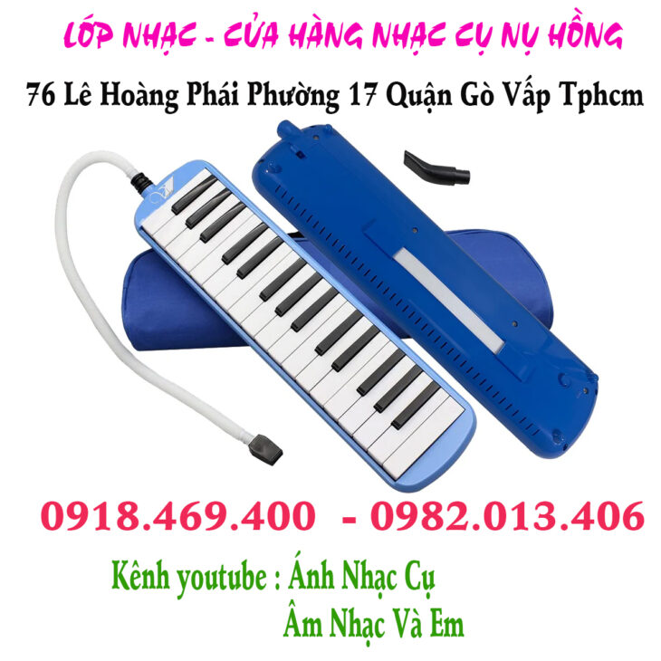 Kèn phím Melodica 32 phím học sinh nguyên bộ tại tphcm, gò vấp, sài gòn