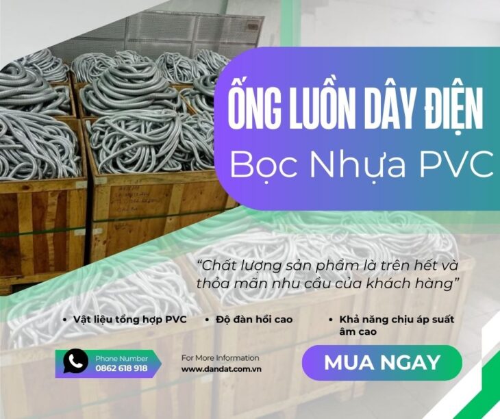 Ống Ruột Gà Luồn Dây Điện Chống Cháy