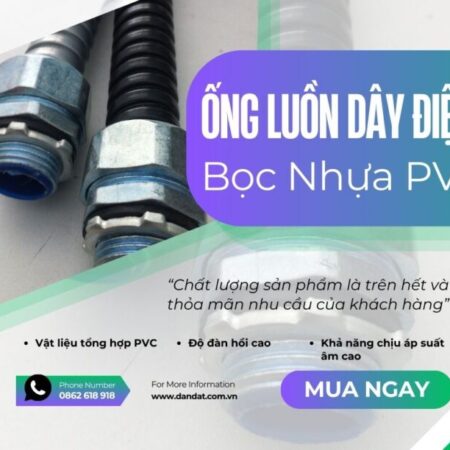 Ống Ruột Gà Luồn Dây Điện Chống Cháy