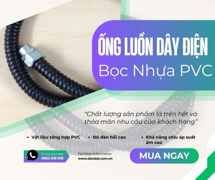 Ống Ruột Gà Luồn Dây Điện Chống Cháy