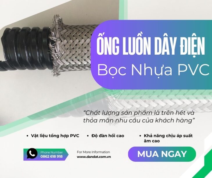 Ống Ruột Gà Luồn Dây Điện Chống Cháy