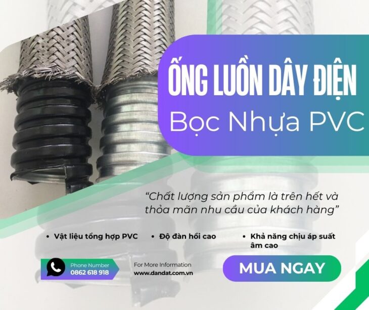 Ống Ruột Gà Luồn Dây Điện Chống Cháy