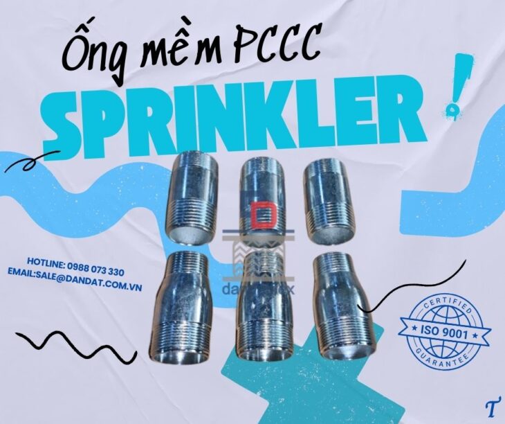 Ống nối mềm cứu hỏa, ống nối đầu phun chữa cháy, ống nối mềm đầu phun sprinkler, ống mềm PCCC