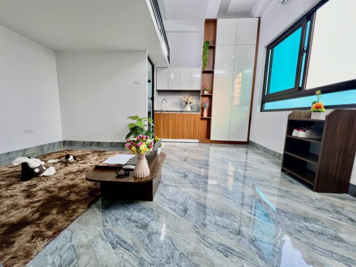 BÁN GẤP CCMN LAI XÁ 140M2X8T,45 PHÒNG, DOANH THU 200 TRIỆU/THÁNG,GA TÀU ĐIỆN, 23.65 TỶ